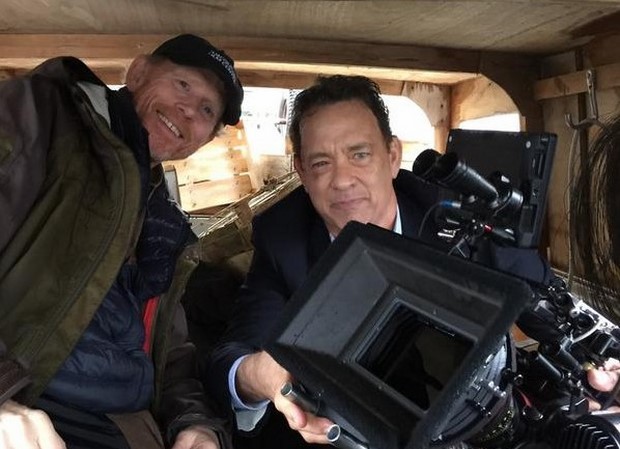 Inferno prime foto dal set con Ron Howard e Tom Hanks (1)