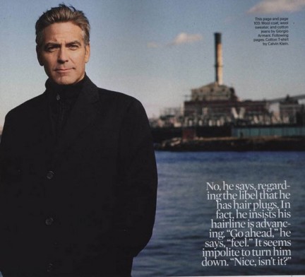 George Clooney su Esquire