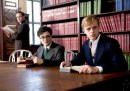 Giovani ribelli - Kill Your Darlings: locandina e foto del film con Daniel Radcliffe