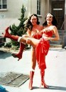  13. Jeannie Epper & Lynda Carter in Wonder Woman