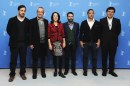 Pablo Larrain, Sergio Hendandez, Paulina Garcia, Sebastian Lelio, Juan de Dios Larrain Matte e Gonzalo Maza - Gloria al Berlinale 63