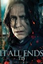 Harry Potter e i doni della morte Parte 2: poster di Piton, Draco Malfoy e Bellatrix