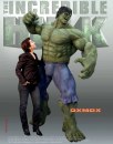 Hulk e Iron Man statue foto 12