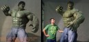 Hulk e Iron Man statue foto 13