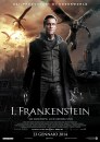 I, Frankenstein locandina italiana ufficiale con Aaron Eckhart