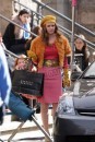 Isla Fisher sul set di Confessions of a Shopaholic -  I Love Shopping: nuove foto