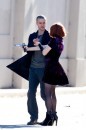 Justin Timberlake ed Amanda Seyfried sul set di Now - nuove foto