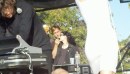 Lawless: Ryan Gosling e Rooney Mara fotografati ad Austin sul set del nuovo film di Terrence Malick