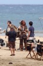 Le prime foto di Johnny Depp sul set di Pirates of the Caribbean: On Stranger Tides alle Hawaii