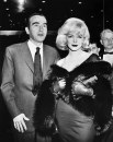 Marilyn Monroe e Montgomery Clift, preview The Misfits di John Huston, New York, 3 feb 1961