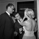 Marilyn Monroe, Arthur Miller, Yves Montand, 1960