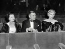 Vivien Leigh, Sir Laurence Olivier e Marilyn Monroe, 14 ott 1956 