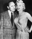 Marilyn Monroe e comico Jack Benny, 1954
