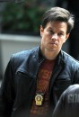 Mark Wahlberg e Will Farrell sul set Newyorkese di The Other Guys