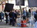 Matt Damon, Emily Blunt e Tim Robbins sul set di The Adjustment Bureau - nuove foto