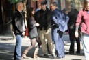 Matt Damon, Emily Blunt e Tim Robbins sul set di The Adjustment Bureau - nuove foto