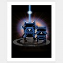 Movie Cat, Tron Poster © Brian Kirk