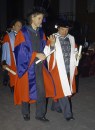 Neil Jordan e Sir Bob Geldof, honorary degrees, University College Dublin (UCD), 16 giu 2005