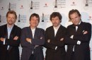 Neil Jordan, Aiden Quinn, Stephen Rea e Ralph Fiennes, Irish Film and Television Awards, Dublino, 1 nov 2003
