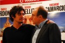 Photocall di Italians: Carlo Verdone, Riccardo Scamarcio e Dario Bandiera presentano il film di Giovanni Veronesi