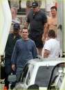 Qualche foto dal set di The Fighter con Mark Wahlberg e Christian Bale