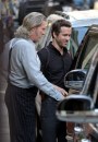 R.I.P.D. - Ryan Reynolds, Jeff Bridges e Kevin Bacon fotografati sul set