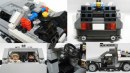 Ritorno al futuro - foto set Lego della DeLorean