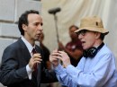 To Rome With Love: Roberto Benigni sul set con Woody Allen