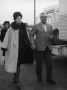 Sophia Loren e Vittorio de Sica, set Ieri, Oggi, Domani,Â 01 ott 1963