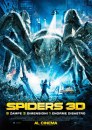 Spiders 3D: poster italiano e foto per lo sci-fi con ragni giganti