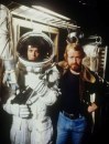 Sigourney Weaver e Ridley Scott in Alien (1979)