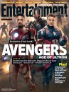 The Avengers 2 - cover EW con Robert Downey Jr., Chris Evans e Ultron