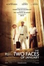 The Two Faces of January:  poster del thriller con Viggo Mortensen e Kirsten Dunst