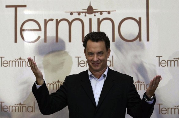 Tom Hanks, The Terminal photocall, 6 set 2004