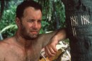 Tom Hanks, nominated for an Academy Award for Best Actor for 'Cast Away', 13 feb 2001