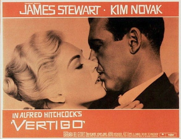  Vertigo_Kim Novak e James Stewart_lobbycard